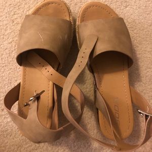 Soda Platform Espadrille Sandals
